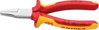 KNIPEX Flachzange VDE mit Mehrkomponenten-Griffen 160mm