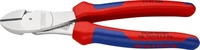 KNIPEX Kraft-Seitenschneider aus Chrom-Vanadium-Hochleistungsstahl, Kopf...
