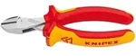 KNIPEX Kompakt-Seitenschneider VDE mit Kunststoff-Griffen 160mm