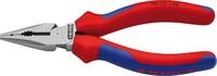 KNIPEX Spitz-Kombinationszange poliert mit Mehrkomponenten-Griffen 145mm