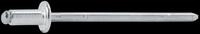 GESIPA Blindniete Alu/Stahl Standard (Flachkopf) 4x6mm HP