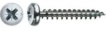 SPAX Universalschraube WIROX - Vollgewinde, Halbrundkopf, Kreuzschlitz, S-Spitze