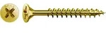 SPAX Universalschraube YELLOX - Vollgewinde, Senkkopf, Kreuzschlitz, 4CUT