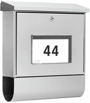 Briefkasten BURG-W&Auml;CHTER MALAGA 4400 Farbe: Silber