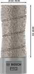 Bosch PRO Ceramic dry X-Lock Fr&auml;ser, 20 x 35 mm X-LOCK: nein