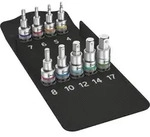 WERA Schraubendrehereinsatz- Satz 1/2" Innensechskant mit Haltefunktion 9-teilig