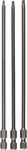 Bosch Schrauberbit-Set Extra-Hart, 3-teilig, T8, T10, T15, 152 mm Abmessung: