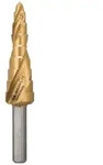 Bosch Stufenbohrer HSS-TiN, 4 - 12 mm, 6 mm, 65 mm, 9 Stufen Ausf&uuml;hrung-HSS-TiN: