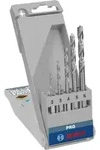 Bosch PRO Wood HSS Holzspiralbohrer-Set. 5-tlg. Durchmesser mm: 2.0, 3.0, 4.0, 5.0,