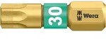 Bit f&uuml;r TORX-Schrauben 1/4", 25 mm lang, diamantbeschichtet mit Bi-Torsionsbereich,