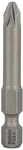 Bosch Schrauberbit Extra-Hart PZ 2, 49 mm, 3er-Pack Abmessung: PZ2
