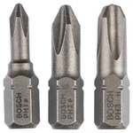 Bosch Schrauberbit-Set, Extra Hard, 3-tlg., PH1, PH2, PH3, 25 mm Abmessung: