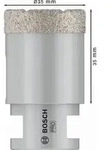 Bosch PRO Core Cutter dry, 35 x 35 x 22,23 mm Durchmesser (D) mm: 35