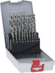 Bosch PRO Metal HSS-G Spiralbohrer-Set, 19-tlg. Spiralbohrer-Set-Teile: 19-tlg.