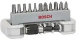 Bosch 11-tlg. Schrauberbit-Set inklusive Bithalter, PH, PZ, T, 25 mm Abmessung: PH1,