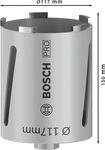 Bosch PRO Core Cutter dry, 117 x 150 mm, G 1/2 Zoll Durchmesser mm: 117