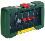 Bosch 12-teiliges HM-Fr&auml;ser-Set (8 mm Schaft) Schaft in mm: 8