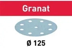 Festool Schleifscheibe Granat STF D125/8 P320 GR/100 K&ouml;rnung: P320|Packungsinhalt: