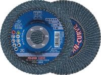 POLIFAN-F&auml;cherschleifscheibe Z SGP CURVE STEELOX Kehlnahtbreite: > 5 mm