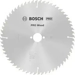 Bosch PRO Wood Kreiss&auml;geblatt, 250 x 3.2 x 30 mm Z&auml;hnezahl: 60|Au&szlig;endurchmesser