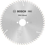 Bosch PRO Wood Kreiss&auml;geblatt, 190 x 2.6 x 30 mm Z&auml;hnezahl: 60|Au&szlig;endurchmesser