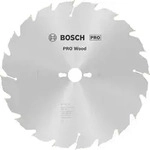 Bosch PRO Wood Kreiss&auml;geblatt, 315 x 3.2 x 30 mm Z&auml;hnezahl: 20|Au&szlig;endurchmesser