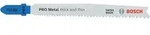 Bosch PRO Metal thick and thin T123XF Stichs&auml;geblatt, 100 mm, 5-tlg. Paketinhalt:
