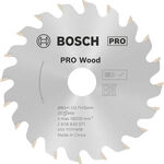 Bosch PRO Wood Kreiss&auml;geblatt, 85 x 1.1 x 15 mm Au&szlig;endurchmesser mm: