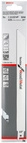 Bosch S&auml;bels&auml;geblatt S 1122 HF, Flexible for Wood and Metal, 25er-Pack Paketinhalt: