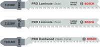 Bosch PRO Laminate Set, T-Schaft, 3-tlg. Ausf&uuml;hrung: T-Schaft, 3-tlg.