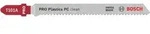 Bosch PRO Plastics PC clean T101A Stichs&auml;geblatt, 100 mm, 5-tlg. Paketinhalt: 5-tlg.