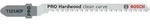 Bosch PRO Hardwood clean curve T101AOF Stichs&auml;geblatt, 83 mm, 3-tlg. Paketinhalt: