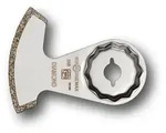FEIN Diamant-S&auml;geblatt, VE 5 St, Aufnahme SLM, Schnittbreite ca. 2,2 mm. Aufnahme: