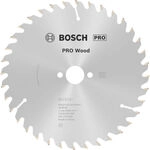 Bosch PRO Wood Kreiss&auml;geblatt, 160 x 2.6 x 20 mm Z&auml;hnezahl: 36|Au&szlig;endurchmesser