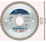 Bosch PRO Ceramic Diamanttrennscheibe, 115 x 22,23 mm Bohrungsdurchmesser mm: