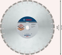 Bosch PRO Stone Diamanttrennscheibe, 450 x 25,4 mm Durchmesser mm: 450