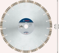 Bosch PRO Concrete Diamanttrennscheibe, 300 x 22,23 mm Bohrungsdurchmesser mm: