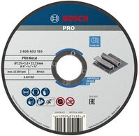 Bosch PRO Metal Trennscheibe, 125 x 1,6 x 22,23 mm Durchmesser mm: 125|Dicke mm: