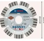 Bosch PRO Abrasive Diamanttrennscheibe, 115 x 22,23 mm Durchmesser mm: 115
