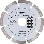 Bosch Diamanttrennscheibe f&uuml;r Baumaterial, Durchmesser: 115 mm Inhalt: 1