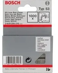 Bosch Feindrahtklammer Typ 53, 11,4 x 0,74 x 10 mm, 1000er-Pack, rostfrei L&auml;nge (L)