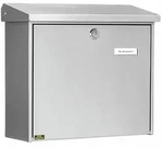 Briefkasten BURG-W&Auml;CHTER COMFORT 913 Farbe: Silber