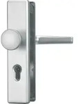 ABUS T&uuml;rgriff KLN314 & KLN314 ZS FarbeOberfl&auml;che: F9 Edelstahl-Look|Garniturart: