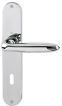 HOPPE T&uuml;rgriff Verona M151/302 Lochung: Oval-/Buntbart|Garniturart: Dr&uuml;ckergarnitur
