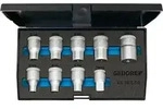 GEDORE Steckschl&uuml;ssel-Satz 1/2" E10 bis E24 9-teilig