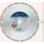 Bosch PRO Multi Material Diamanttrennscheibe, 300 x 20 mm Paketinhalt:
