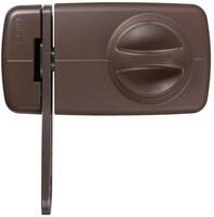 ABUS T&uuml;r-Zusatzschloss 7030 (Metallgeh&auml;use) mit Sperrb&uuml;gel Schlie&szlig;ung: