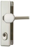 ABUS T&uuml;rgriff KLZS714 Schild/Rosette: :Langschild (eckig)|Garniturart: