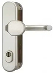 ABUS T&uuml;rgriff HLZS814 Farbe Oberfl&auml;che: F2 neusilberfarbig...