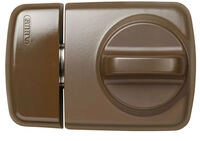 ABUS T&uuml;r-Zusatzschloss 7510 VdS (Metall) Farbe: Braun